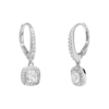 Orecchini Donna Stroili In Argento 925 Con Cubic Zirconia Bianco 2 Verre Gioielli - l'istituzione del gioiello