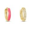 Orecchini Donna Stroili A Cerchio In Argento 925 Dorato Con Cubic Zirconia Bianchi E Smalto Rosa 5 - Verre Gioielli Orecchini Donna Stroili A Cerchio In Argento 925 Dorato Con Cubic Zirconia Bianchi E Smalto Rosa 1 Verre Gioielli - l'istituzione del gioiello
