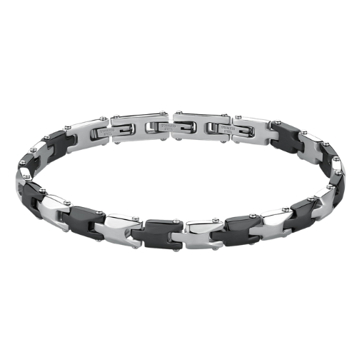Bracciale Uomo Brosway In Acciaio E Pvd Nero