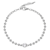 Bracciale Donna Brosway In Acciaio Con Cristallo Bianco 1 - Verre Gioielli Bracciale Donna Brosway In Acciaio Con Cristallo Bianco