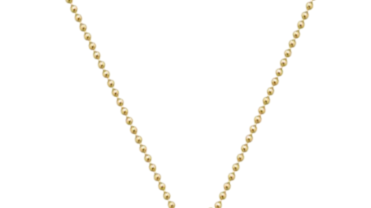 Brosway Collana Desideri Con Quadrifoglio - Acciaio 304 E Finitura Oro 14K, Zirconi - Gioiello Italiano, Lunghezza 43 Cm