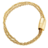 Bracciale Donna Breil In Acciaio Multifilo Lucido E Ip Dorato Magnetica System