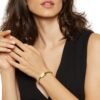 Bracciale Donna Breil In Acciaio Multifilo Lucido E Ip Dorato Magnetica System 1 Verre Gioielli - l'istituzione del gioiello