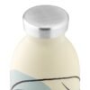 Borraccia Termica 24 Bottles In Acciaio Inox Da 500 Ml White Calypso 2 Verre Gioielli - l'istituzione del gioiello