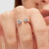 Anello Brosway Donna Regolabile In Argento 925 Con Cubic Zirconia Turchesi Quadrati Fancy 5 - Verre Gioielli Anello Brosway Donna Regolabile In Argento 925 Con Cubic Zirconia Turchesi Quadrati Fancy 1 Verre Gioielli - l'istituzione del gioiello