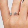 Anello Brosway Donna Regolabile In Argento 925 Con Cubic Zirconia Turchesi Baguette Fancy 6 - Verre Gioielli Anello Brosway Donna Regolabile In Argento 925 Con Cubic Zirconia Turchesi Baguette Fancy 2 Verre Gioielli - l'istituzione del gioiello