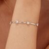 Bracciale Donna Semi Rigido Brosway In Argento 925 Con Cubic Zirconia Bianchi Quadrati Fancy 5 - Verre Gioielli Bracciale Donna Semi Rigido Brosway In Argento 925 Con Cubic Zirconia Bianchi Quadrati Fancy 1 Verre Gioielli - l'istituzione del gioiello