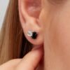 Mono Orecchino Donna Brosway In Argento 925 Con Cubic Zirconia Nero Baguettte E Bianco Quadrato Fancy 5 - Verre Gioielli Mono Orecchino Donna Brosway In Argento 925 Con Cubic Zirconia Nero Baguettte E Bianco Quadrato Fancy 1 Verre Gioielli - l'istituzione del gioiello