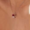 Charm Brosway In Argento 925 Con Cubic Zirconia Rosso Rubino E Bianchi Baguette Fancy 6 - Verre Gioielli Charm Brosway In Argento 925 Con Cubic Zirconia Rosso Rubino E Bianchi Baguette Fancy 2 Verre Gioielli - l'istituzione del gioiello