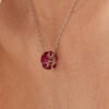 Charm Brosway In Argento 925 Con Cubic Zirconia Rosso Rubino Quadrati Fancy 5 - Verre Gioielli Charm Brosway In Argento 925 Con Cubic Zirconia Rosso Rubino Quadrati Fancy 1 Verre Gioielli - l'istituzione del gioiello