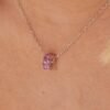 Charm Brosway In Argento 925 Con Cubic Zirconia Rosa Ovali Fancy 1 Verre Gioielli - l'istituzione del gioiello
