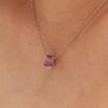 Charm Brosway In Argento 925 Con Cubic Zirconia Rosa Baguette Fancy 5 - Verre Gioielli Charm Brosway In Argento 925 Con Cubic Zirconia Rosa Baguette Fancy 1 Verre Gioielli - l'istituzione del gioiello