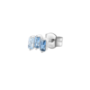 Mono Orecchino Brosway In Argento 925 Con Cubic Zirconia Turchesi Baguette Fancy 2 - Verre Gioielli Mono Orecchino Brosway In Argento 925 Con Cubic Zirconia Turchesi Baguette Fancy