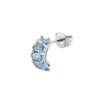 Mono Orecchino Brosway In Argento 925 Con Cubic Zirconia Turchesi Fancy