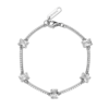 Bracciale Donna Brosway In Argento 925 Con Cubic Zirconia Bianchi Baguette Fancy