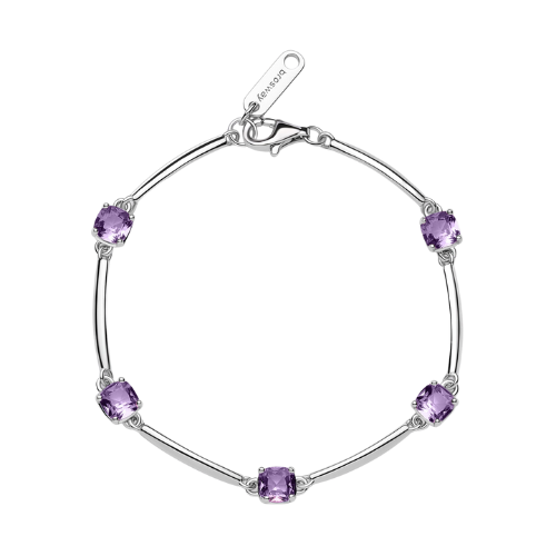 LillyMarie Orecchini Donna In Titanio Con Sfumature Blu-Viola, Confezionati In Elegante Custodia Regalo, Made In Germany
