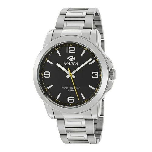 Orologio Uomo Marea In Acciaio Silver Solo Tempo Al Quarzo