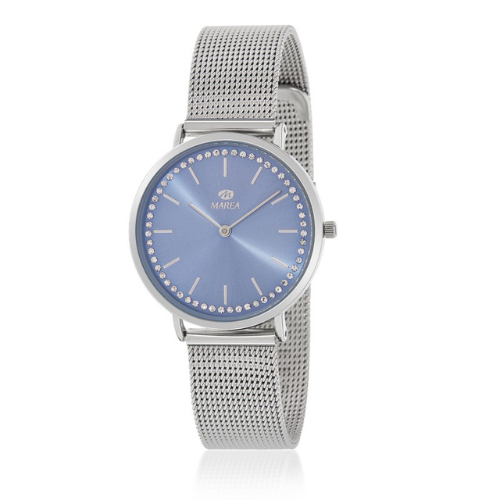 Orologio Donna Marea In Acciaio Solo Tempo Al Quarzo 3 - Verre Gioielli Orologio Donna Marea In Acciaio Solo Tempo Al Quarzo