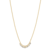 Collana Donna Brosway In Acciaio Dorato E Cristalli Bianchi 1 - Verre Gioielli Collana Donna Brosway In Acciaio Dorato E Cristalli Bianchi