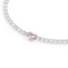 Bracciale Donna Stroili Tennis In Acciaio E Zirconi Bianchi Con Cristallo Rosa A Cuore 5 - Verre Gioielli Bracciale Donna Stroili Tennis In Acciaio E Zirconi Bianchi Con Cristallo Rosa A Cuore 1 Verre Gioielli - l'istituzione del gioiello