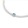 Bracciale Donna Stroili Tennis In Acciaio E Zirconi Bianchi Con Cristallo Celeste 5 - Verre Gioielli Bracciale Donna Stroili Tennis In Acciaio E Zirconi Bianchi Con Cristallo Celeste 1 Verre Gioielli - l'istituzione del gioiello