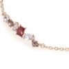 Bracciale Donna Stroili In Ottone Rosato E Cristalli Multicolor 1 Verre Gioielli - l'istituzione del gioiello