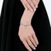 Bracciale Donna Semirigido Luca Barra In Acciaio Con Quadrifoglio E Cristalli Bianchi 6 - Verre Gioielli Bracciale Donna Semirigido Luca Barra In Acciaio Con Quadrifoglio E Cristalli Bianchi 2 Verre Gioielli - l'istituzione del gioiello
