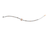 Bracciale Baby Nanan In Argento 925 Con Pallini E Orsetto Rosato 2 - Verre Gioielli Bracciale Baby Nanan In Argento 925 Con Pallini E Orsetto Rosato