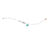 Bracciale Baby Nanan In Argento 925 Con Targa E Farfallina Tiffany
