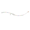 Bracciale Baby Nanan In Argento 925 Con Targa E Zirconi Multicolor 2 - Verre Gioielli Bracciale Baby Nanan In Argento 925 Con Targa E Zirconi Multicolor