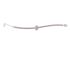 Bracciale Baby Tennis Nanan In Argento 925 Con Orsetto E Zirconi Rossi 2 - Verre Gioielli Bracciale Baby Tennis Nanan In Argento 925 Con Orsetto E Zirconi Rossi
