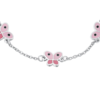 Bracciale Bambina Luca Barra In Acciaio Con Farfalle Rosa 5 - Verre Gioielli Bracciale Bambina Luca Barra In Acciaio Con Farfalle Rosa 1 Verre Gioielli - l'istituzione del gioiello