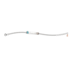 Bracciale Bambino Nanan In Argento 925 Con Targa E Brillantini