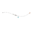 Bracciale Bambino Nanan In Argento 925 Con Targa E Orsetto Celeste 1 Verre Gioielli - l'istituzione del gioiello