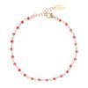 Bracciale Donna Amen Rosario In Argento 925 Dorato E Cristalli Rossi 1 - Verre Gioielli Bracciale Donna Amen Rosario In Argento 925 Dorato E Cristalli Rossi