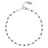 Bracciale Donna Amen Rosario In Argento 925 E Cristalli Neri 1 - Verre Gioielli Bracciale Donna Amen Rosario In Argento 925 E Cristalli Neri