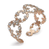 Bracciale Donna Rigido Boccadamo In Bronzo Placcato Oro Rosa Con Cristalli Bianchi 2 - Verre Gioielli Bracciale Donna Rigido Boccadamo In Bronzo Placcato Oro Rosa Con Cristalli Bianchi