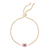 Bracciale Donna Stroili Punto Luce In Ottone Con Cristallo Rosa 2 Verre Gioielli - l'istituzione del gioiello