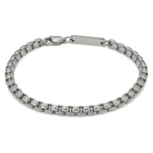 Bracciale Uomo Boccadamo Man In Acciaio Silver
