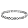 Bracciale Uomo Luca Barra In Acciaio 1 - Verre Gioielli Bracciale Uomo Luca Barra In Acciaio