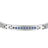 Bracciale Uomo Luca Barra In Acciaio Con Cristalli Blu 5 - Verre Gioielli Bracciale Uomo Luca Barra In Acciaio Con Cristalli Blu 1 Verre Gioielli - l'istituzione del gioiello