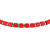 Bracciale Uomo Luca Barra In Acciaio Con Pietre Rosse 5 - Verre Gioielli Bracciale Uomo Luca Barra In Acciaio Con Pietre Rosse 1 Verre Gioielli - l'istituzione del gioiello