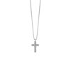 Collana Uomo Bliss In Acciaio Silver Con Croce