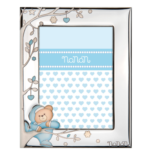Stephan Baby Porta Certificato Di Nascita Placcato Argento – Scatola Ricordo Per Battesimo E Baby Shower