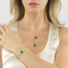 Bracciale Donna Boccadamo In Bronzo Placcato Oro Giallo E Cristalli Multicolor 5 - Verre Gioielli Bracciale Donna Boccadamo In Bronzo Placcato Oro Giallo E Cristalli Multicolor 1 Verre Gioielli - l'istituzione del gioiello