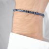 Bracciale Uomo Tennis Luca Barra In Acciaio Con Cristalli Blu 7 - Verre Gioielli Bracciale Uomo Tennis Luca Barra In Acciaio Con Cristalli Blu 3 Verre Gioielli - l'istituzione del gioiello
