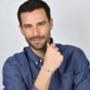 Bracciale Uomo Elastico Luca Barra Con Pietre Bianche E Turchesi 5 - Verre Gioielli Bracciale Uomo Elastico Luca Barra Con Pietre Bianche E Turchesi 1 Verre Gioielli - l'istituzione del gioiello