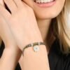 Bracciale Donna Semirigido Luca Barra In Acciaio Bicolore Con Quadrifoglio Dorato E Cristalli Bianchi 6 - Verre Gioielli Bracciale Donna Semirigido Luca Barra In Acciaio Bicolore Con Quadrifoglio Dorato E Cristalli Bianchi 2 Verre Gioielli - l'istituzione del gioiello