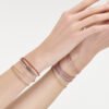 Bracciale Donna Amen Tennis In Argento 925 E Zirconi Turchesi 1 Verre Gioielli - l'istituzione del gioiello