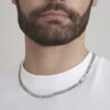 Collana Uomo Luca Barra In Acciaio A Maglia Groumette 5 - Verre Gioielli Collana Uomo Luca Barra In Acciaio A Maglia Groumette 1 Verre Gioielli - l'istituzione del gioiello